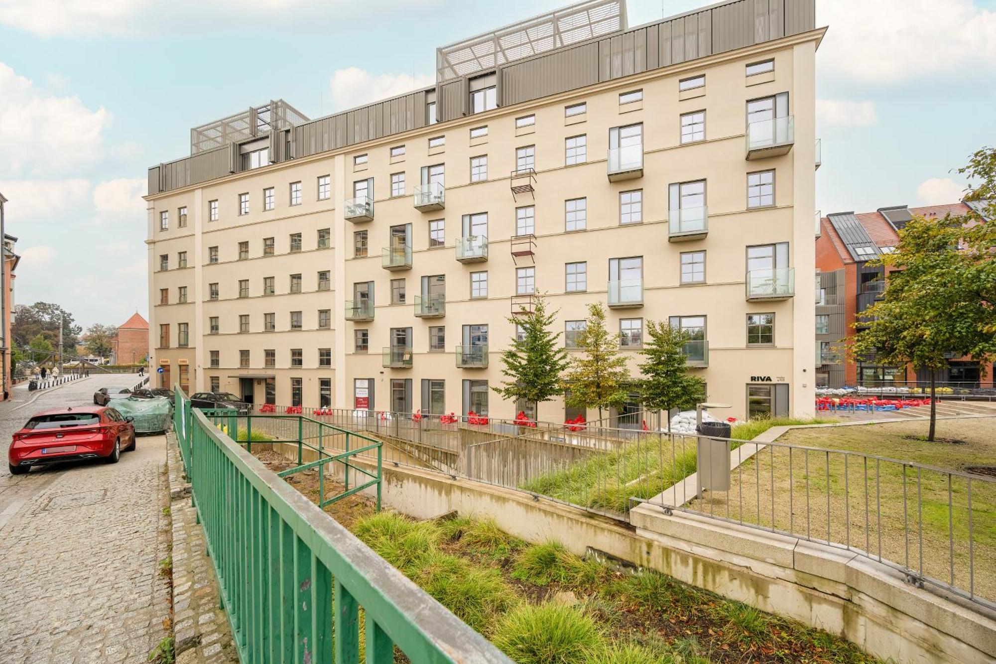 Eleganckie Studia Wyspa Slodowa By Noclegi Renters Wrocław Eksteriør billede
