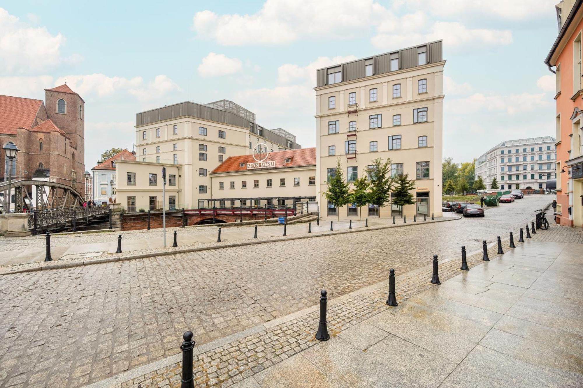 Eleganckie Studia Wyspa Slodowa By Noclegi Renters Wrocław Eksteriør billede